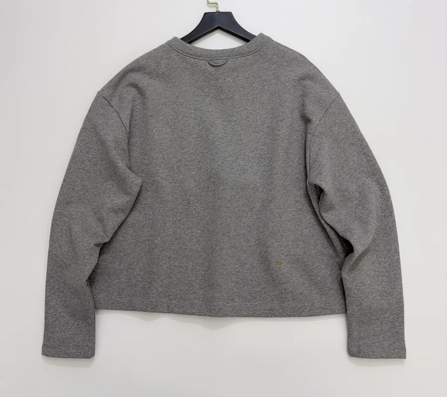 Japanese-Inspired Color-Block Tie-Front Hoodie Cardigan with Small Embroidery, Short Top in As Shown, product view 12