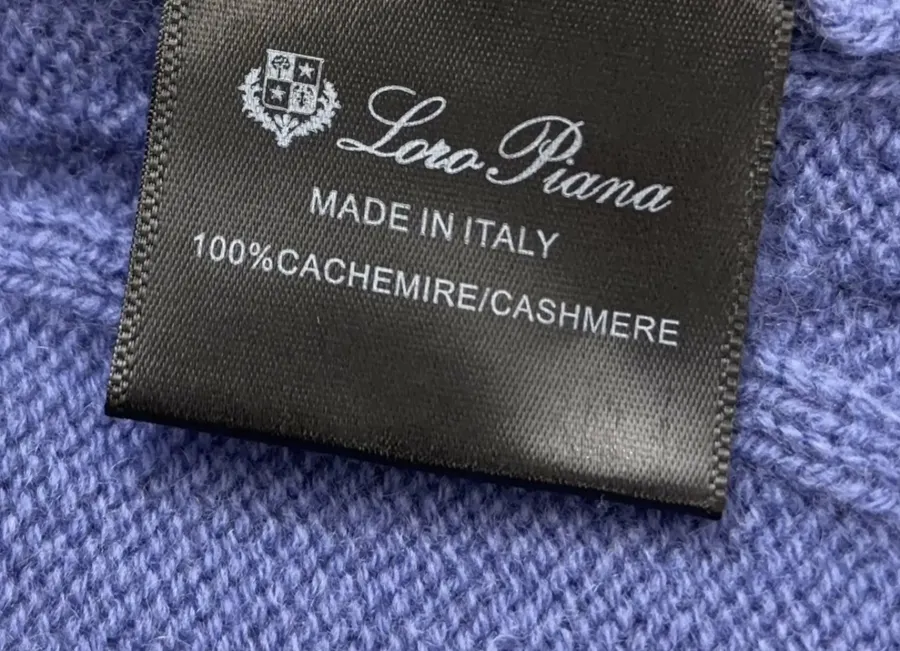 Loro Piana Retro Houndstooth Solid Cardigan, Relaxed Short Zip-Up Knit in As Shown, product view 15