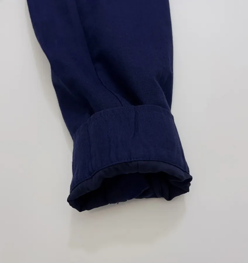 Polo Ralph Lauren Navy Collared Zip Harrington Jacket in Navy, product view 05