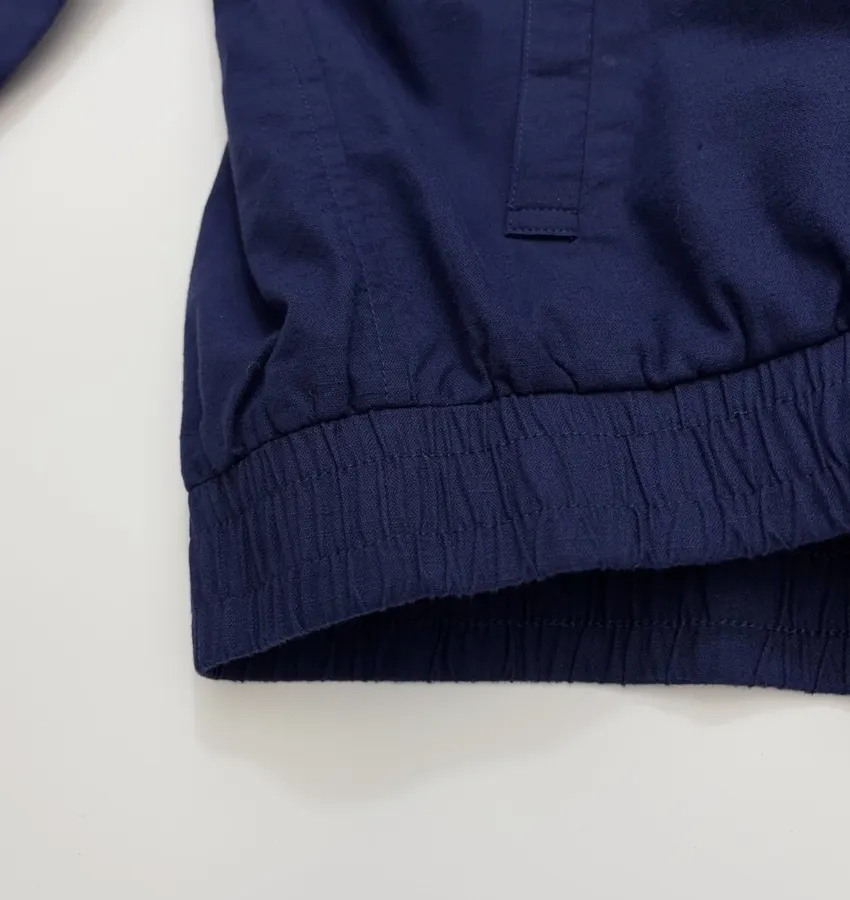 Polo Ralph Lauren Navy Collared Zip Harrington Jacket in Navy, product view 07