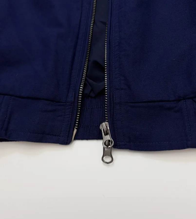 Polo Ralph Lauren Navy Collared Zip Harrington Jacket in Navy, product view 11