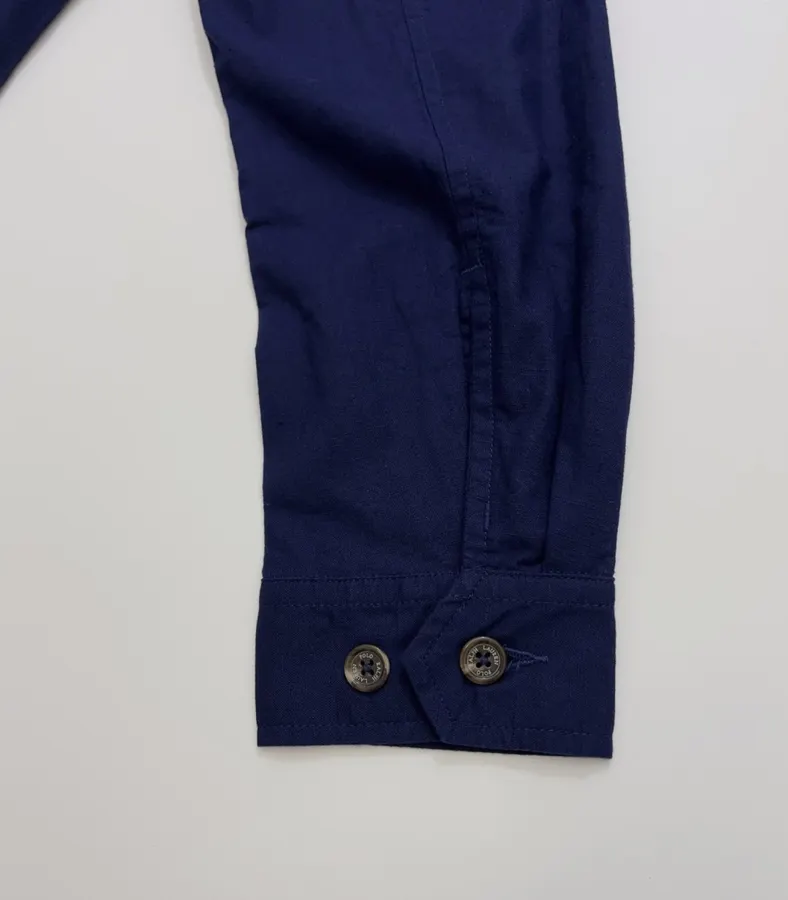 Polo Ralph Lauren Navy Collared Zip Harrington Jacket in Navy, product view 15