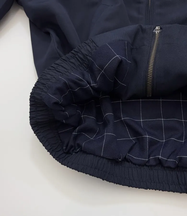 Polo Ralph Lauren 藏青色棉质翻领拉链哈灵顿夹克，藏青色，商品图 11