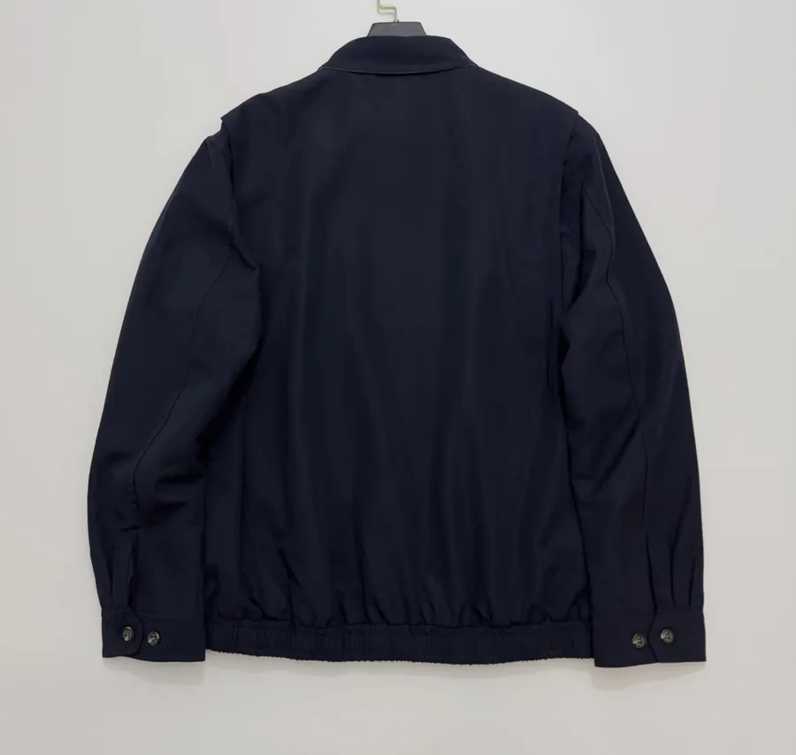Polo Ralph Lauren 藏青色棉质翻领拉链哈灵顿夹克，藏青色，商品图 14