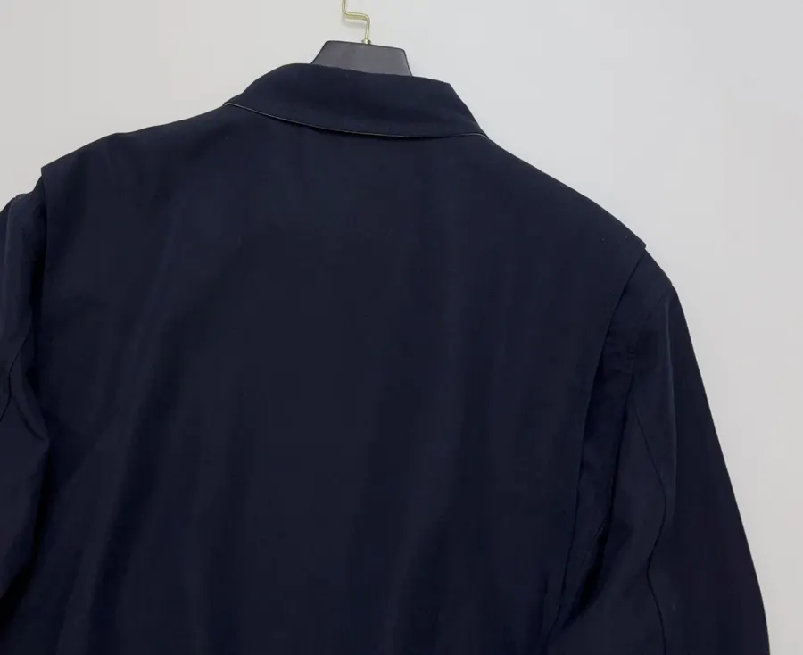 Polo Ralph Lauren 藏青色棉质翻领拉链哈灵顿夹克，藏青色，商品图 15