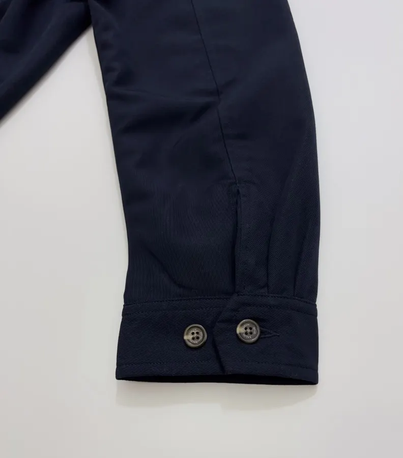 Polo Ralph Lauren 藏青色棉质翻领拉链哈灵顿夹克，藏青色，商品图 17