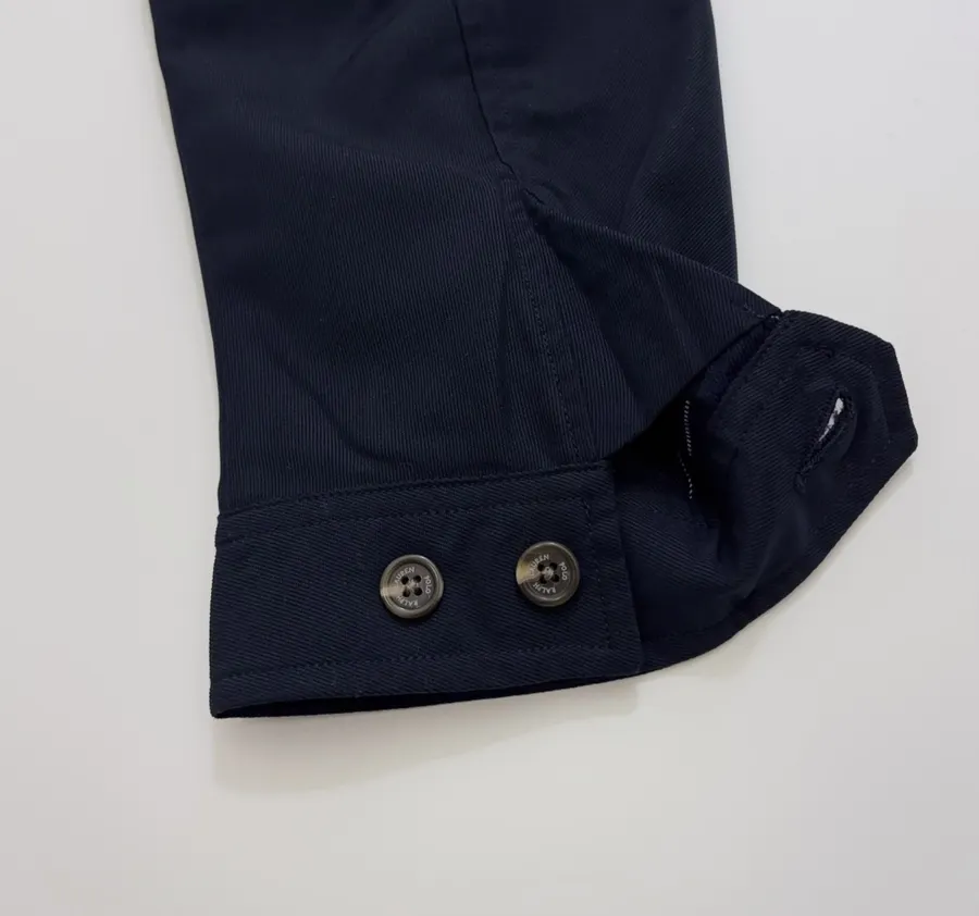 Polo Ralph Lauren 藏青色棉质翻领拉链哈灵顿夹克，藏青色，商品图 18