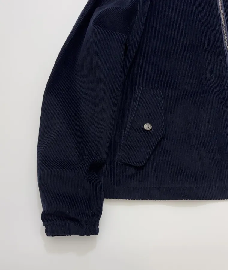 Polo Ralph Lauren 藏青色灯芯绒立领哈灵顿夹克，藏青色，商品图 9