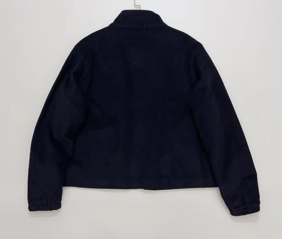 Polo Ralph Lauren 藏青色灯芯绒立领哈灵顿夹克，藏青色，商品图 15