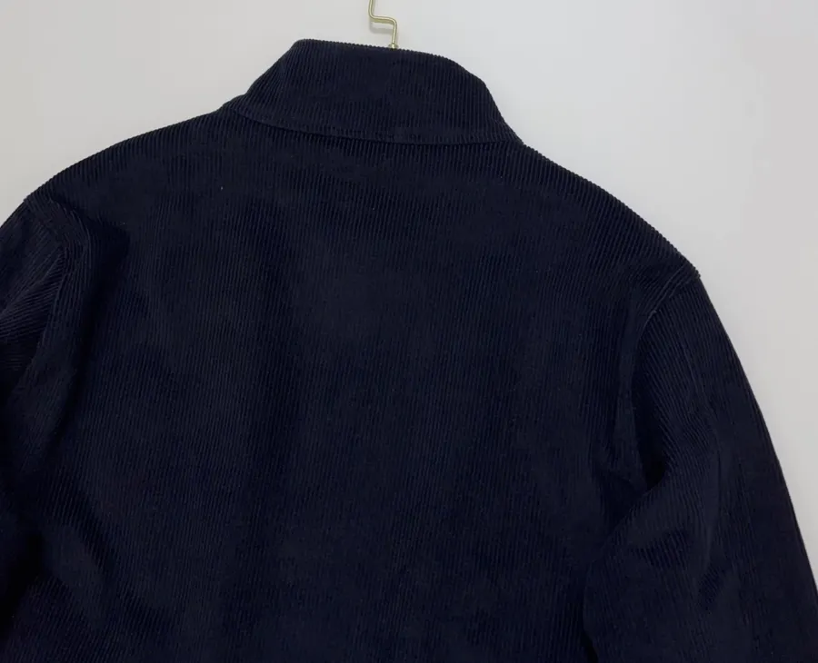 Polo Ralph Lauren 藏青色灯芯绒立领哈灵顿夹克，藏青色，商品图 16