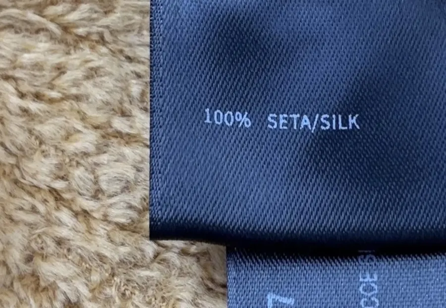 Loro Piana V-neck solid-color silk knit cardigan in As Shown, product view 14