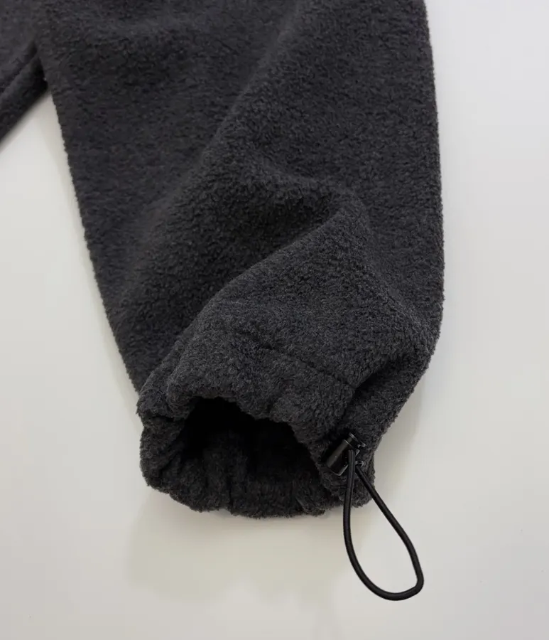 Miu Miu Relaxed zip-up fleece cardigan jacket in As Shown, product view 07