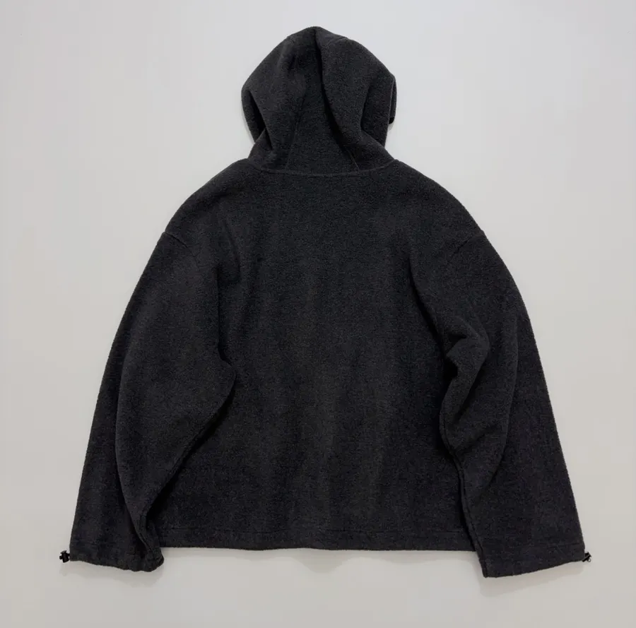 Miu Miu Relaxed zip-up fleece cardigan jacket in As Shown, product view 14
